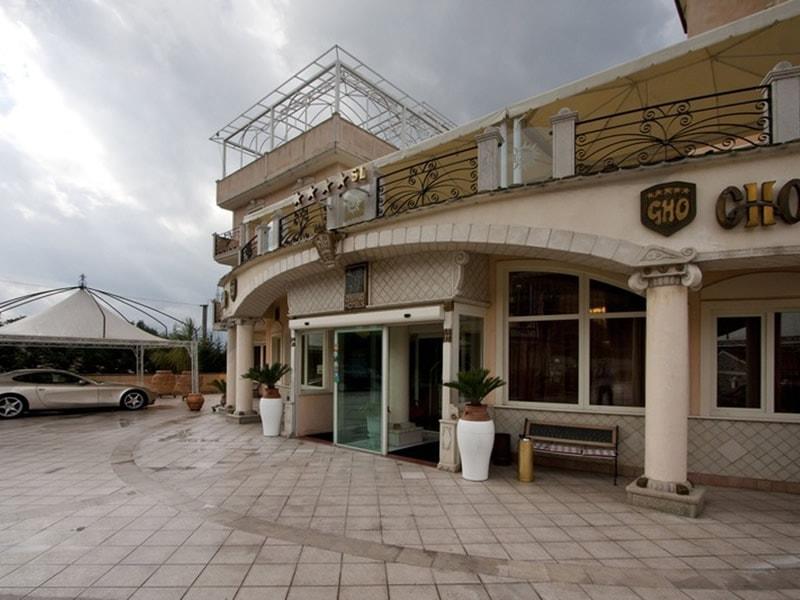 Grand Hotel Osman Ristorante Il Danubio Atena Lucana Exteriér fotografie