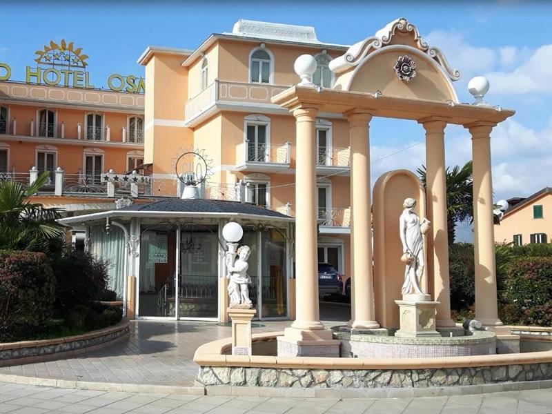 Grand Hotel Osman Ristorante Il Danubio Atena Lucana Exteriér fotografie