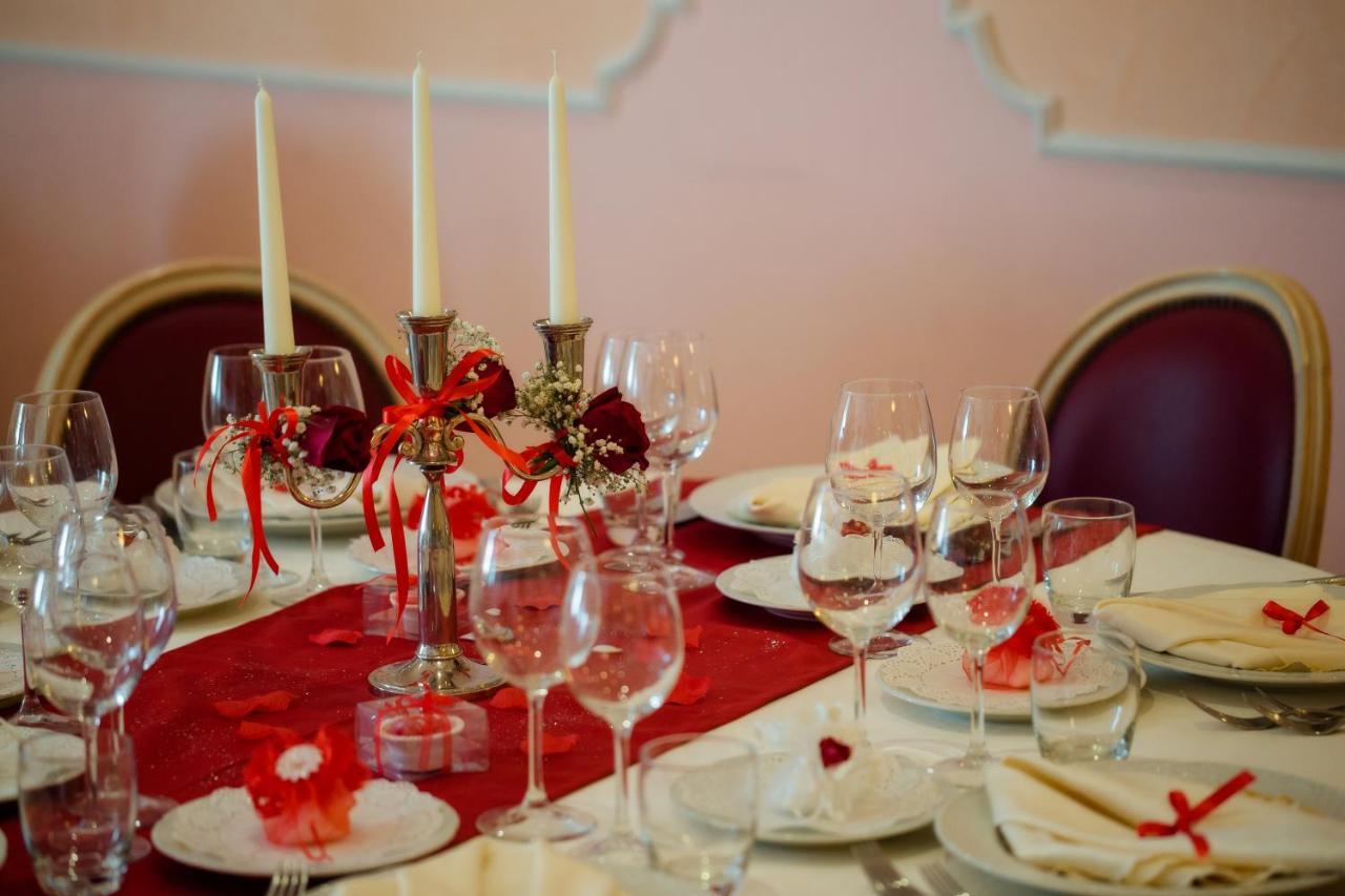 Grand Hotel Osman Ristorante Il Danubio Atena Lucana Exteriér fotografie